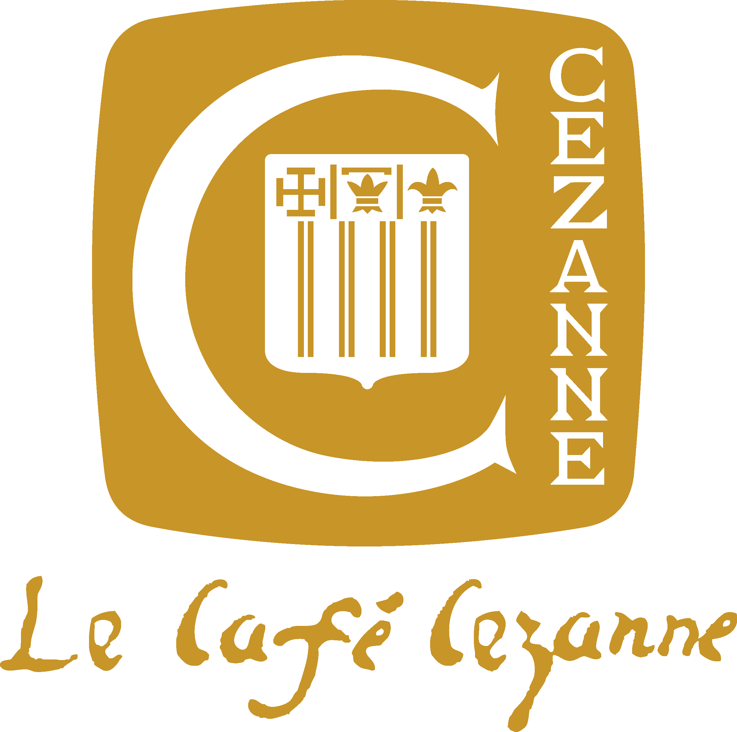 logo Café Cézanne écusson