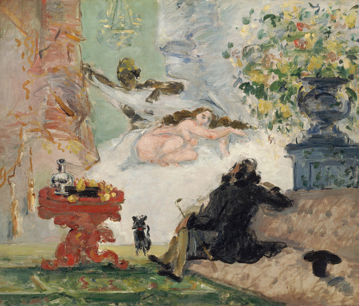 La moderne Olympia, tableau de Paul Cézanne, 1874