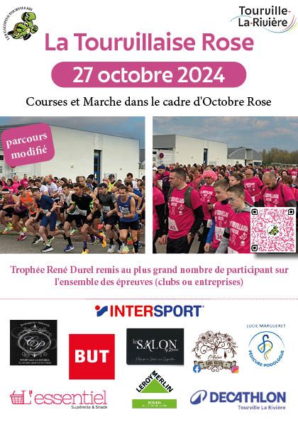 Flyer tourvillaise rose2024