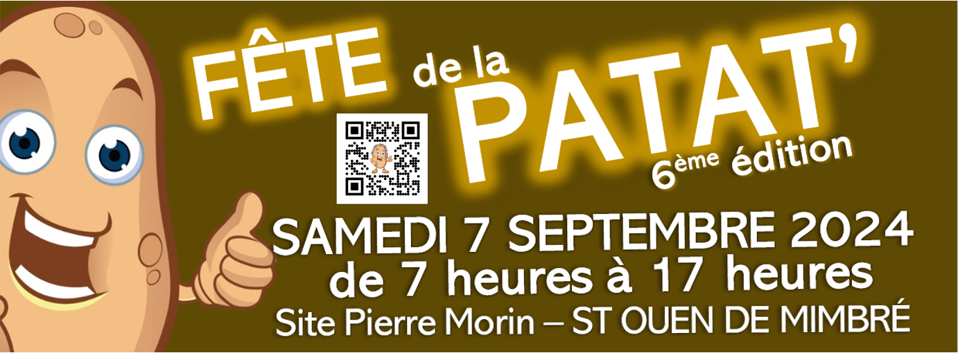 Banniere fb fete de la patat 2024