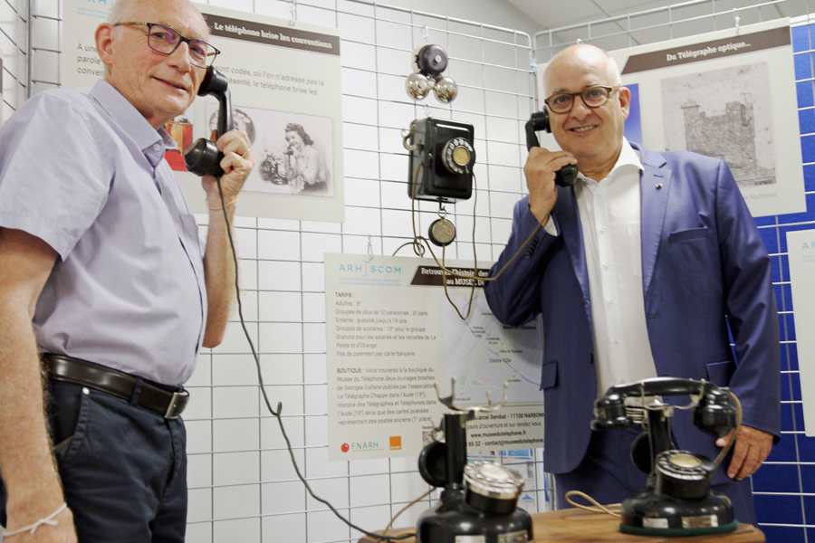 Une inauguration pour fêter les 100 ans du cadran téléphonique