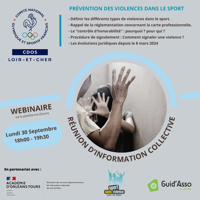 Webinaire prevention des violences