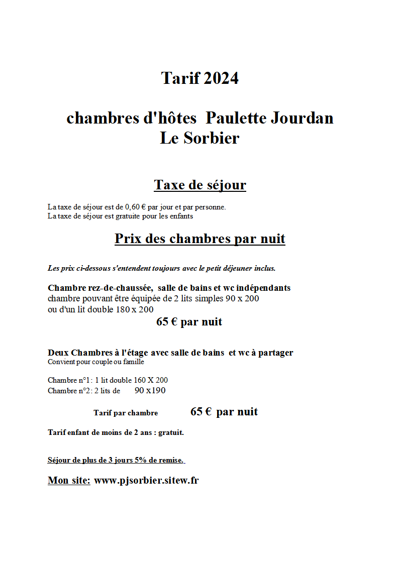 Prix-chambres-et-taxe-de-sejour