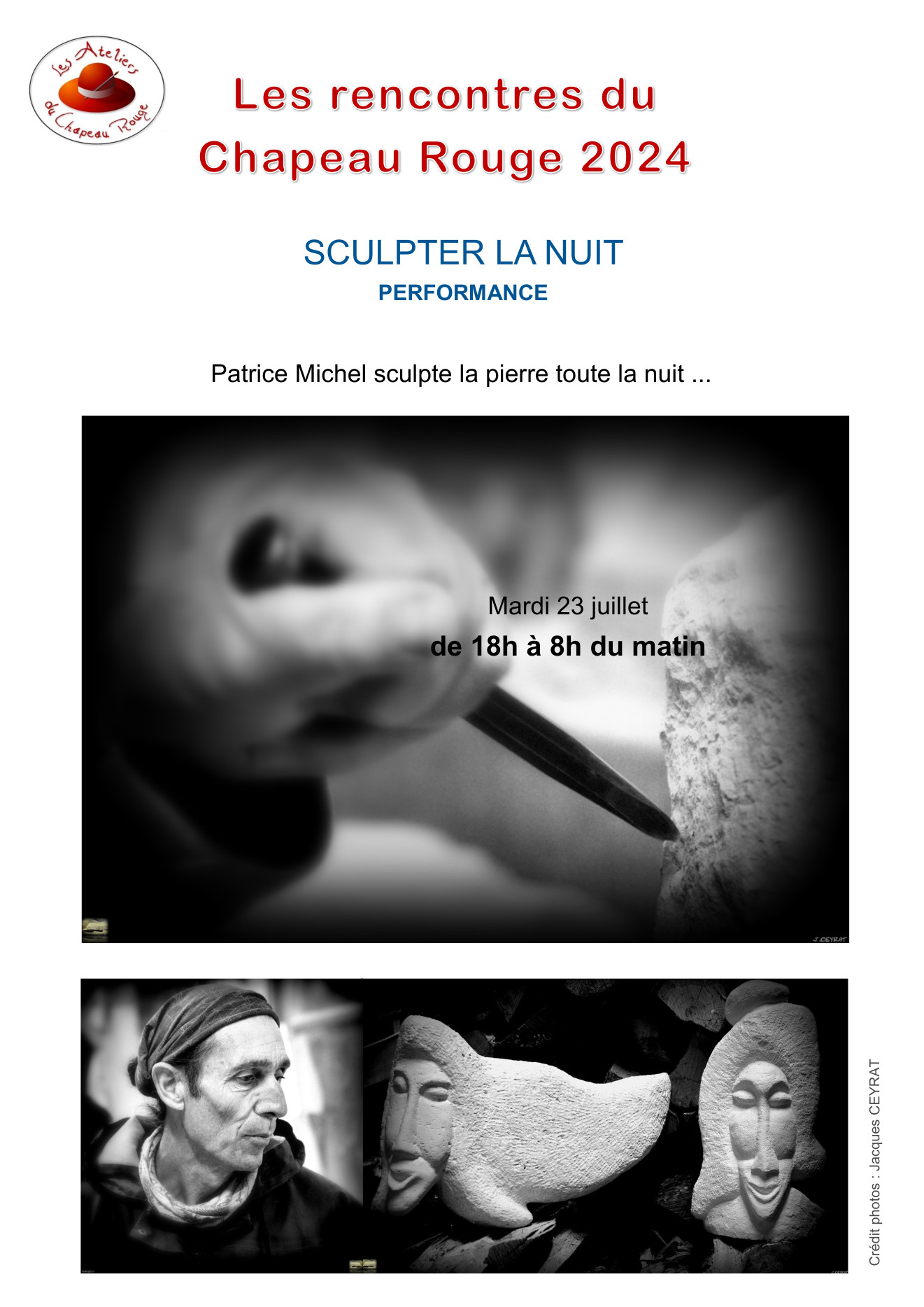 Sculpter la nuit 23 juillet