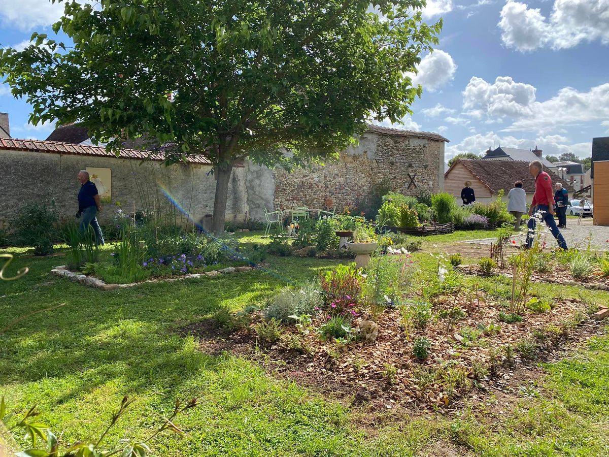 visite du jardin de curé