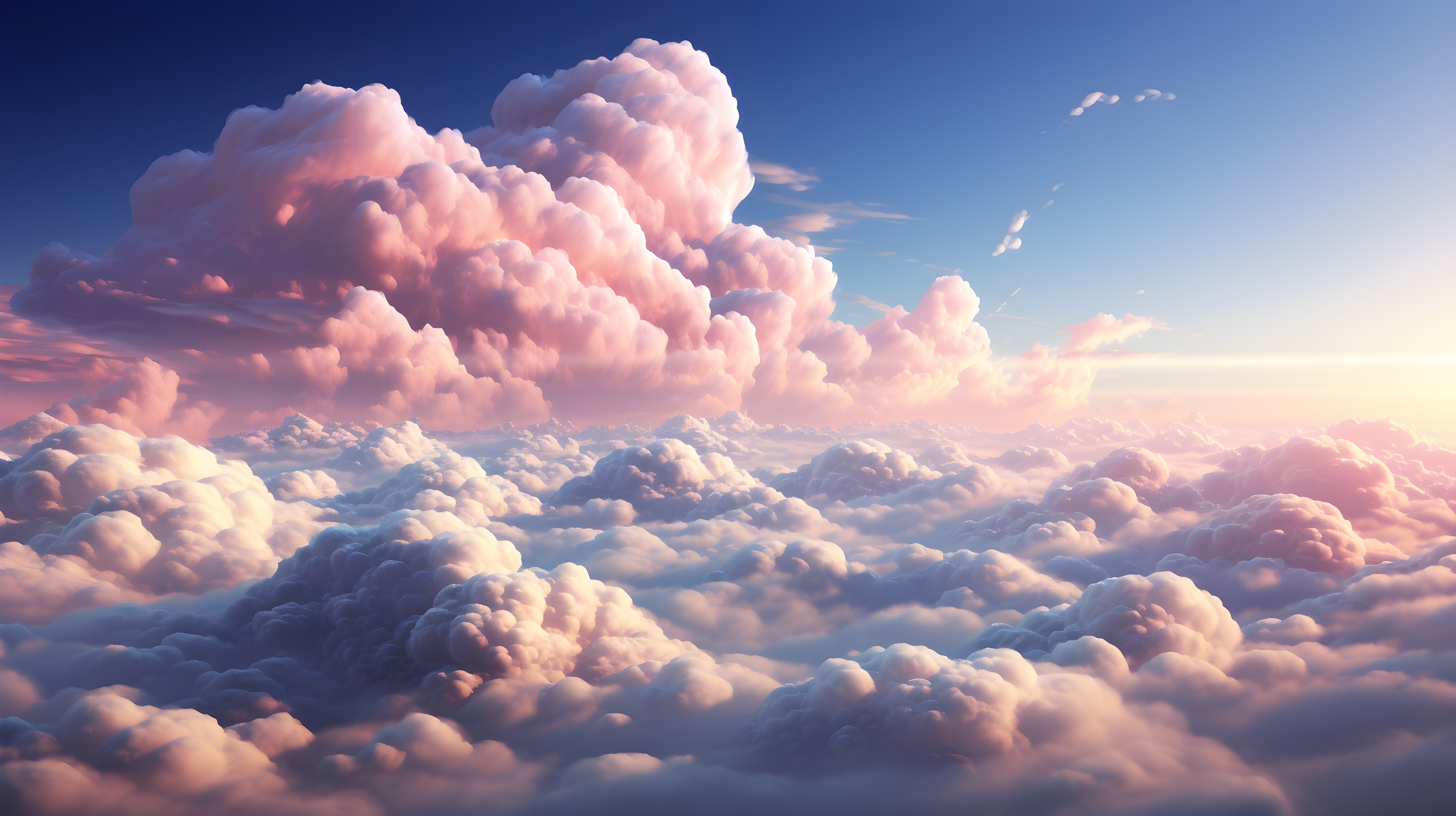 Nuages-roses-tendres-realistes-3d
