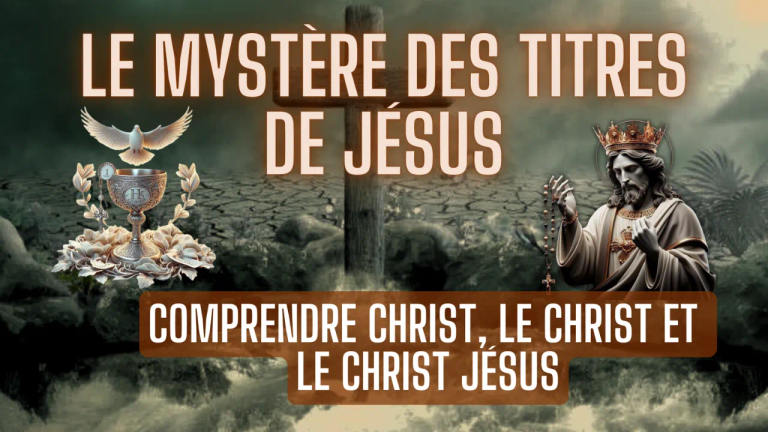 Les mystères des titres de Jésus. Comment doit-on dire Jésus ou Jésus-christ ou encore le christ ? Quelle est la différence entre jésus et jésus-christ ?