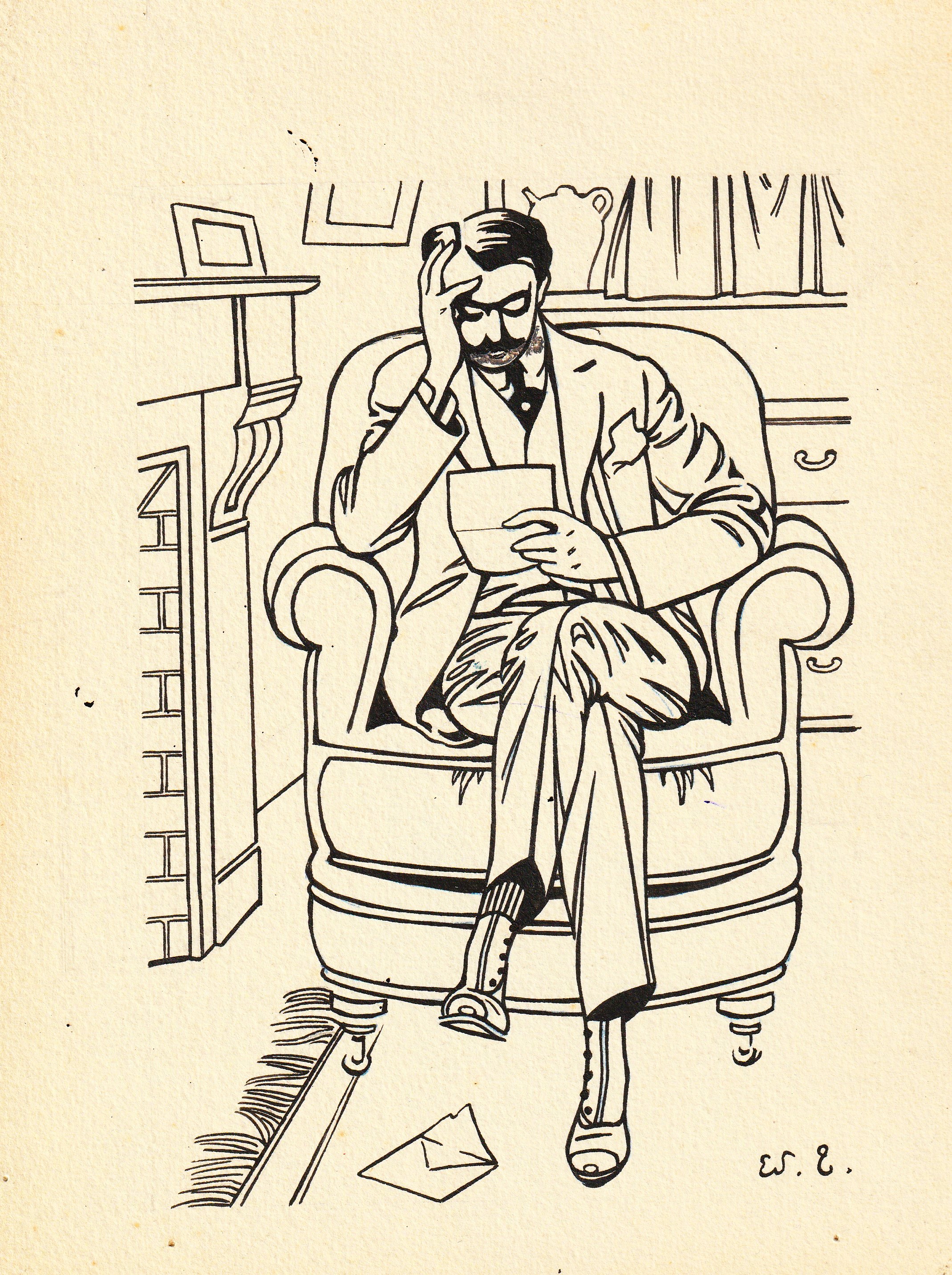 Edouard touraine encre