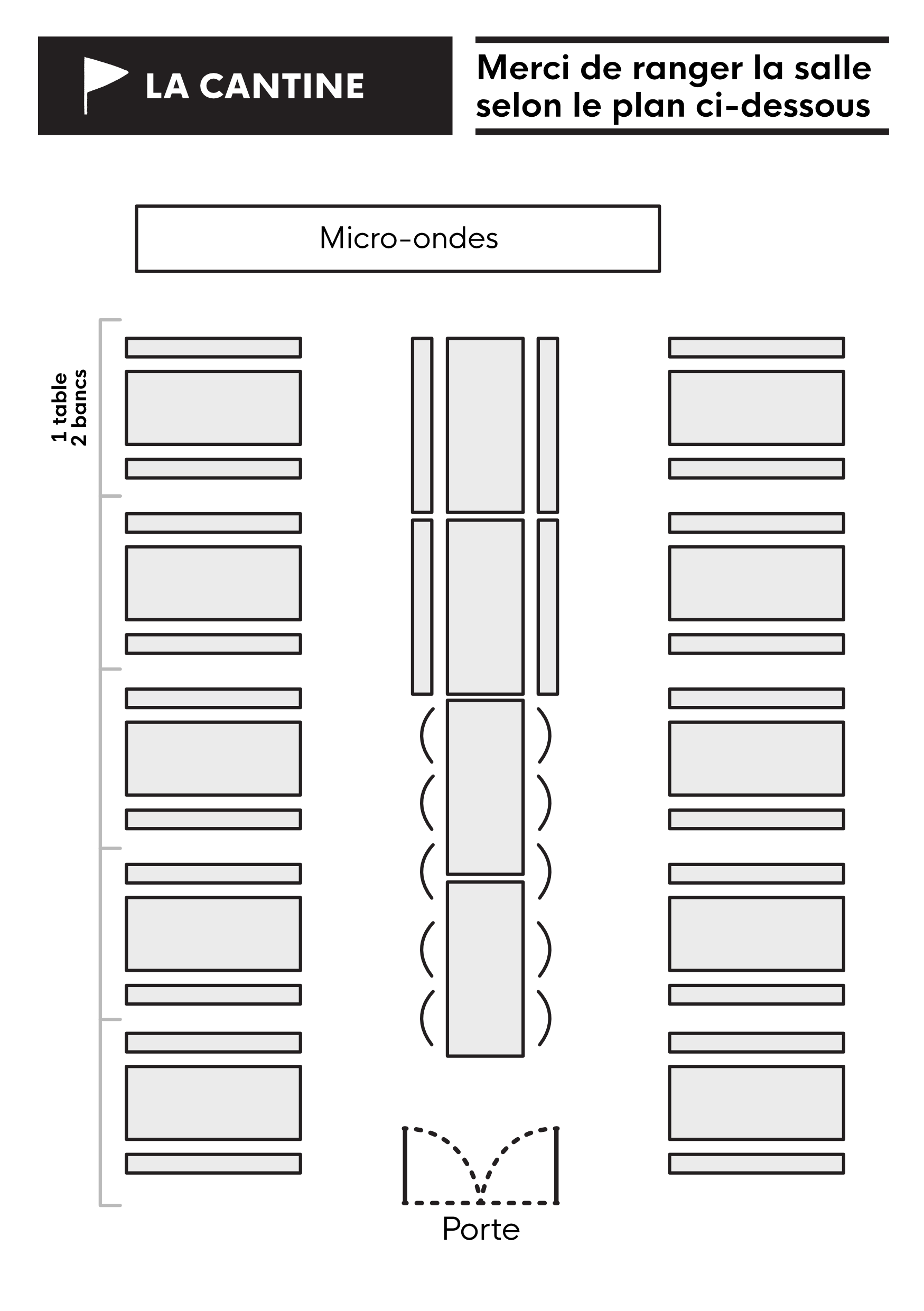 Plans-de-Salle Signaletique-Solilab Cantine
