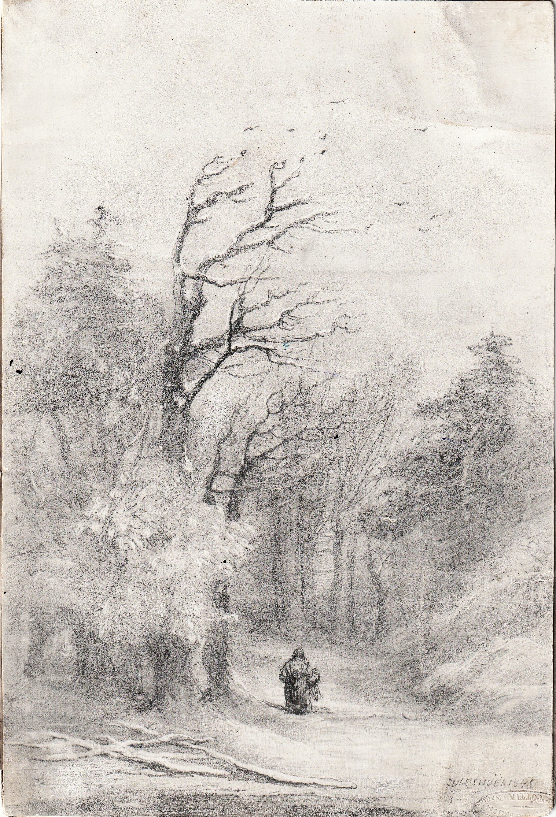 Jules noel dessin 1845