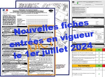 Nouvelles fiches techniques