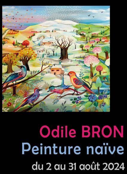 L'art naïf d'Odile Bron