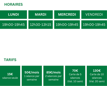 Horaires-aqua