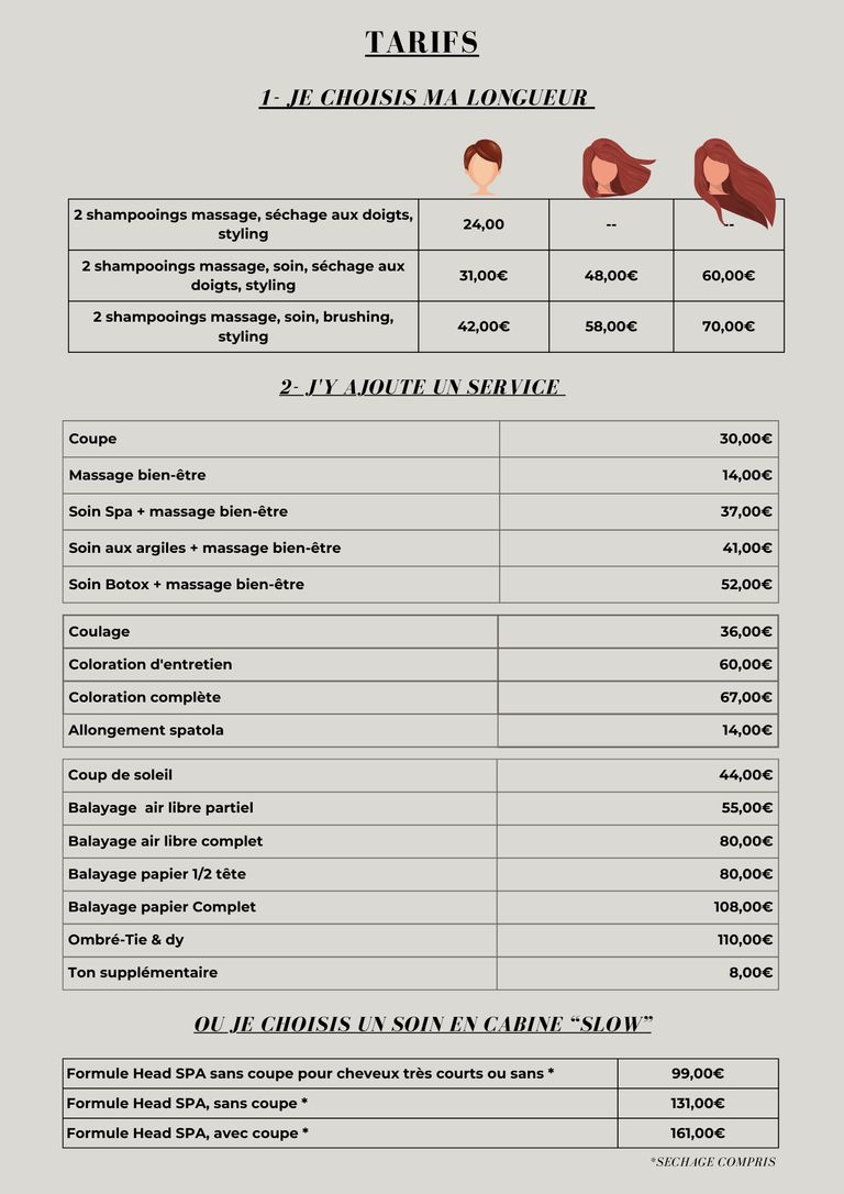 Format a4 tarifs 2024 pour impression