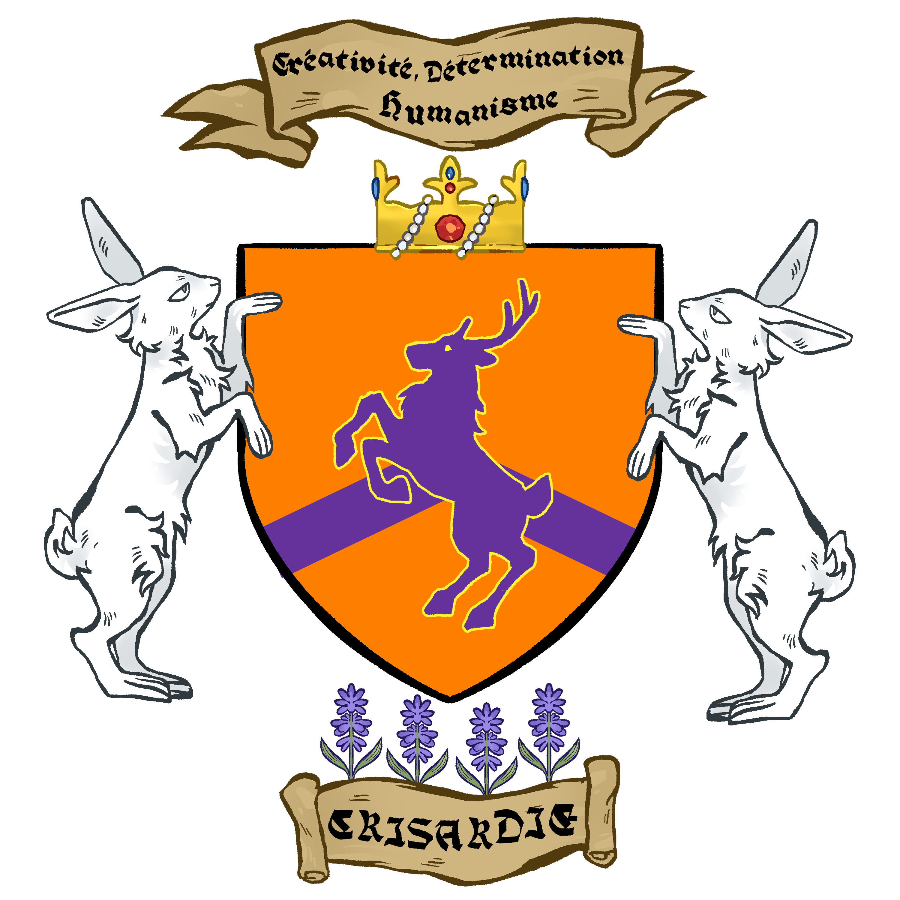 Blason sansfond