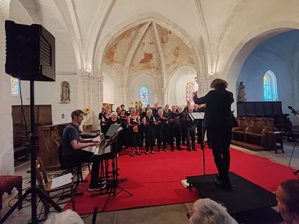 Chorale à l'église