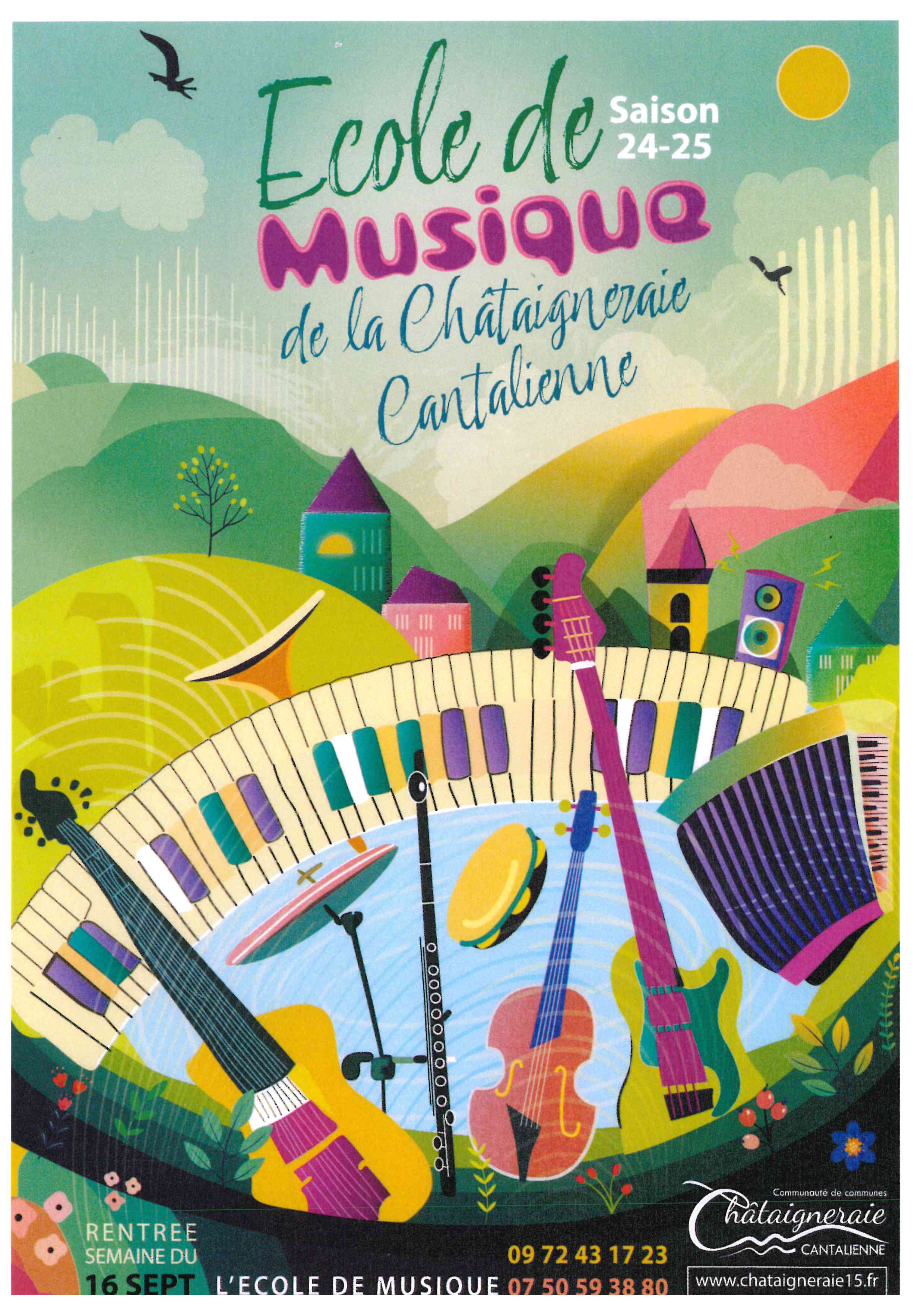 ECOLE DE MUSIQUE DE LA CHATAIGNERAIE CANTALIENNE