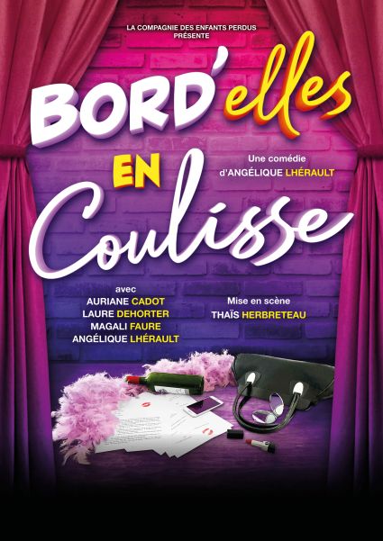 Affiche Bordelles en coulisses