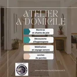 Atelier bien être à domicile avec l'âmeventure intérieure