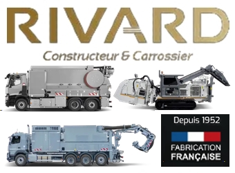 RIVARD : Fabricant d'équipements d'assainissement et de T.P.
