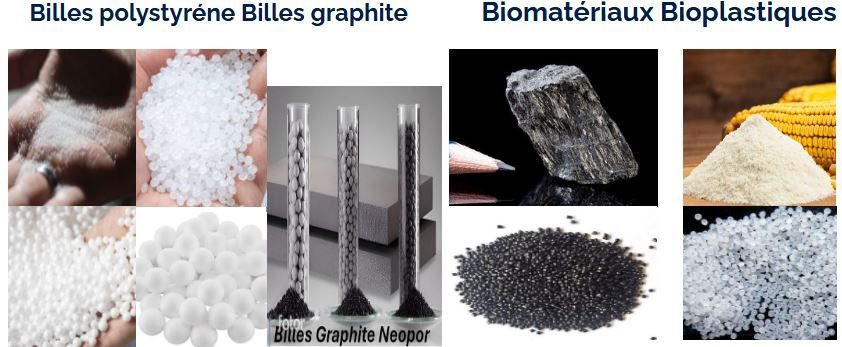 #billespolystyrene, #billegraphite, #ecographite, #biomateriaux, #bioplastiques, #diffrencesbilles alveolaires, #differencepolstyrene