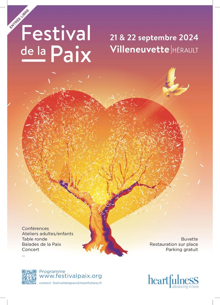 Affiche festival de la paix