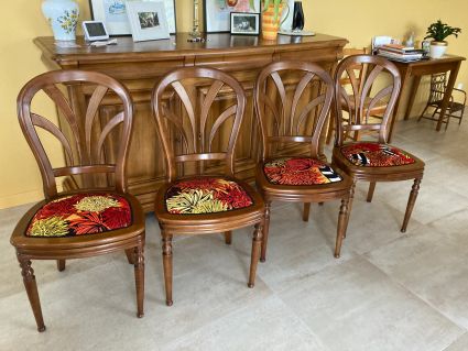 Restauration cannage tapissier decorateur relooking meuble atelier les renaissances refection fauteuil saint medard en jalles merignac saint aubin de medoc lacanau