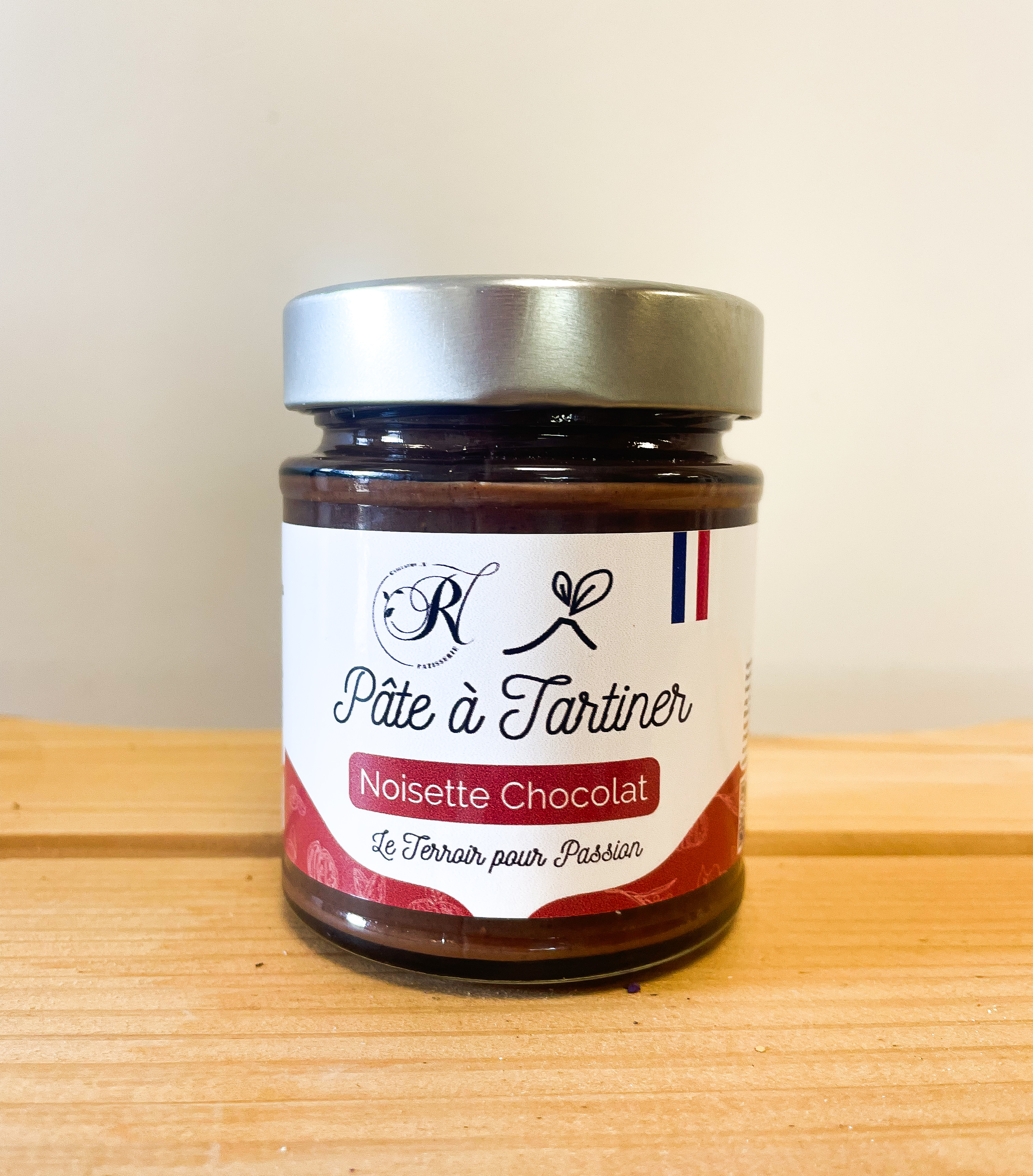 Pâte a tartiner artisanale Noisette Chocolat fabriquée en Auvergne