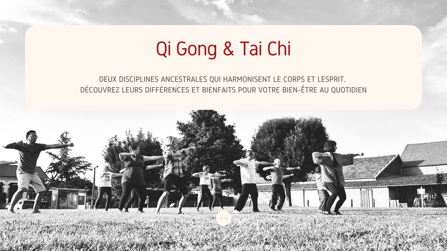 Qi Gong et Tai Chi : Comprendre la différence et leurs bienfaits