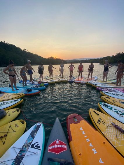 Pilates-sur-paddle