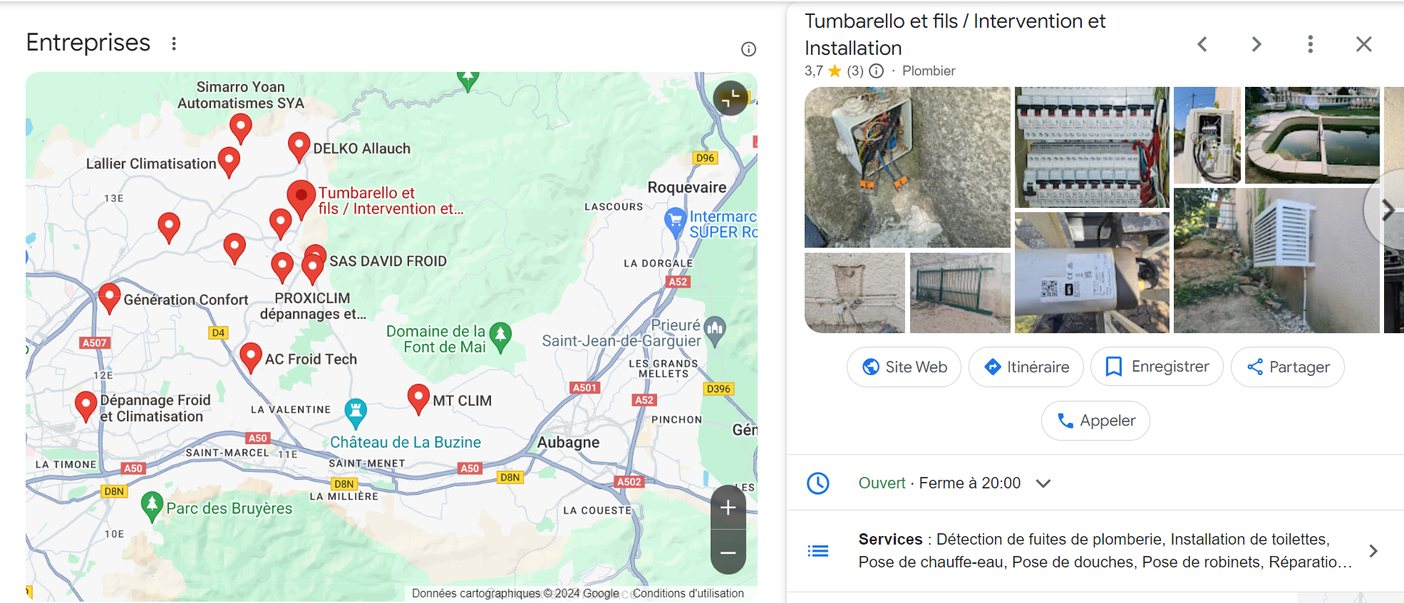 Tumbarello et fils Climatisation chauffage , allauch , plan de cuques , Marseille, aubagne,Roquevaire