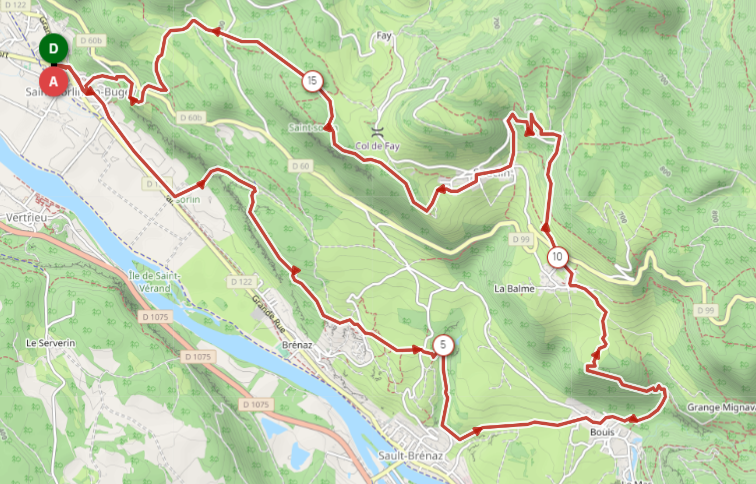 Parcours18kmRando