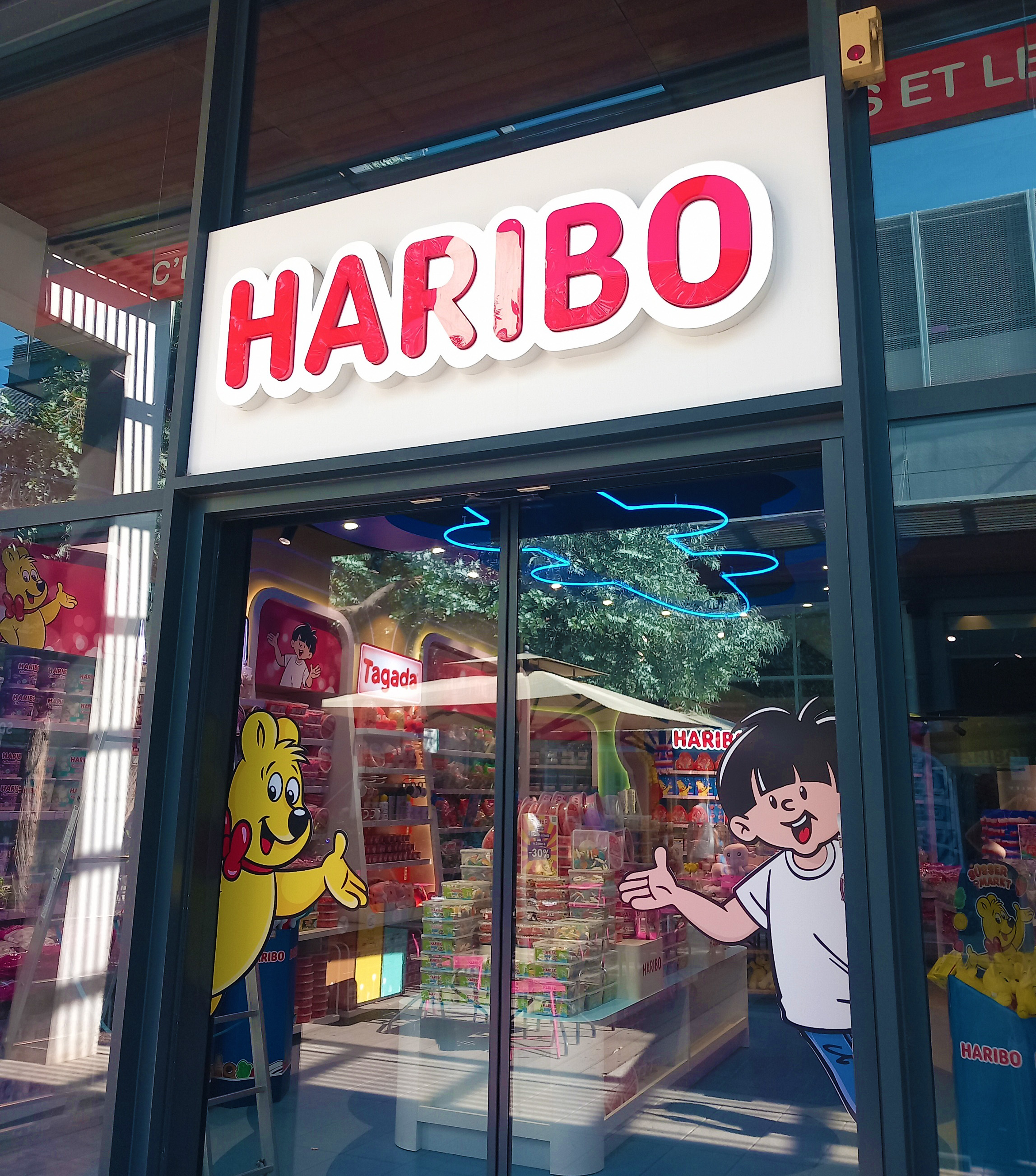 Enseigne haribo