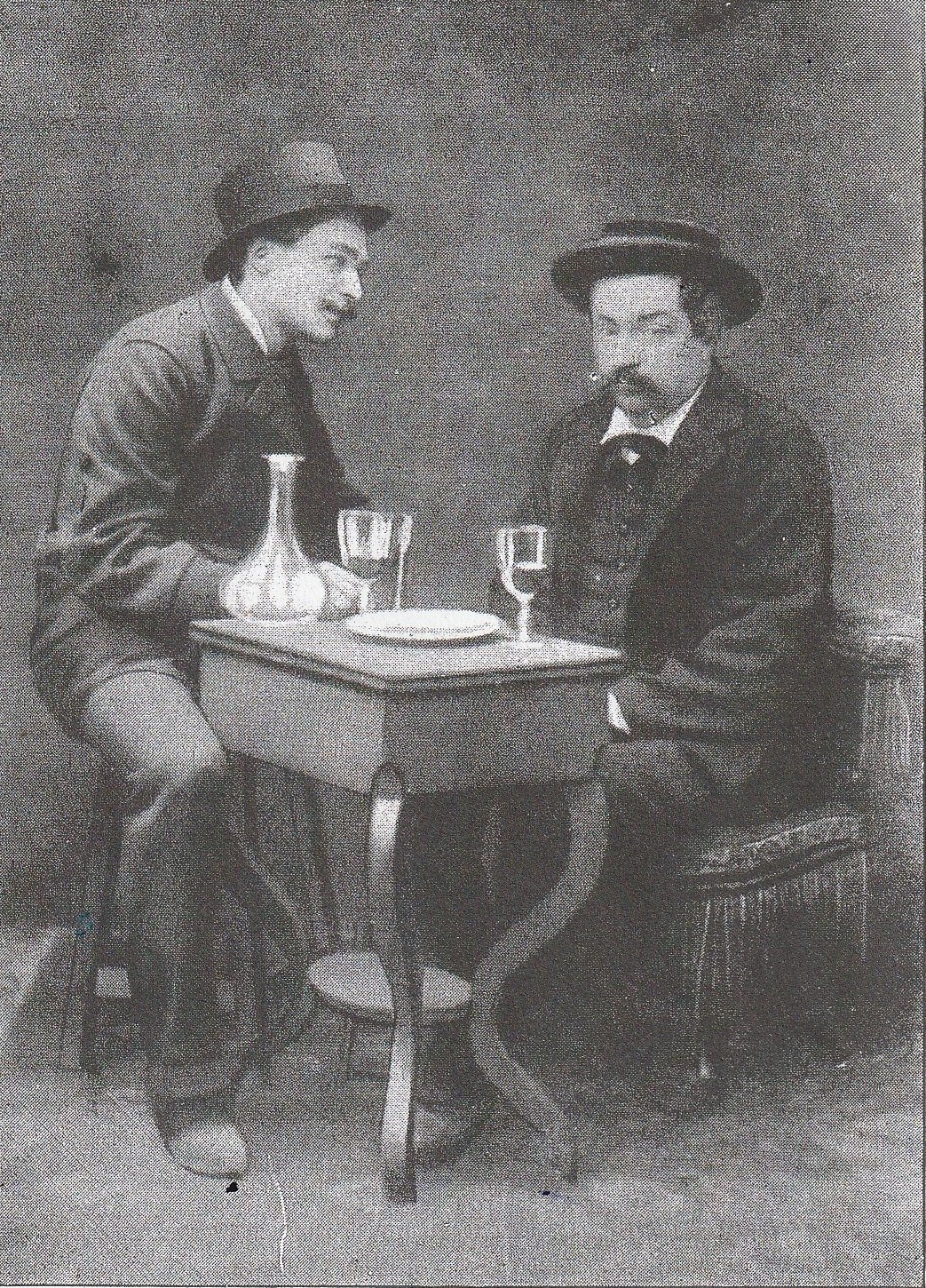 Emil cohl et andre gill a l asile de saint maurice en 1884