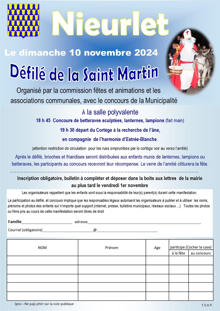 Flyer st martin 2024