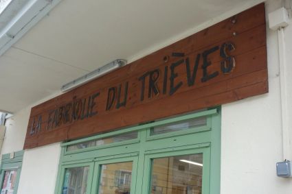 Enseigne de la boutique la fabrique du trieves