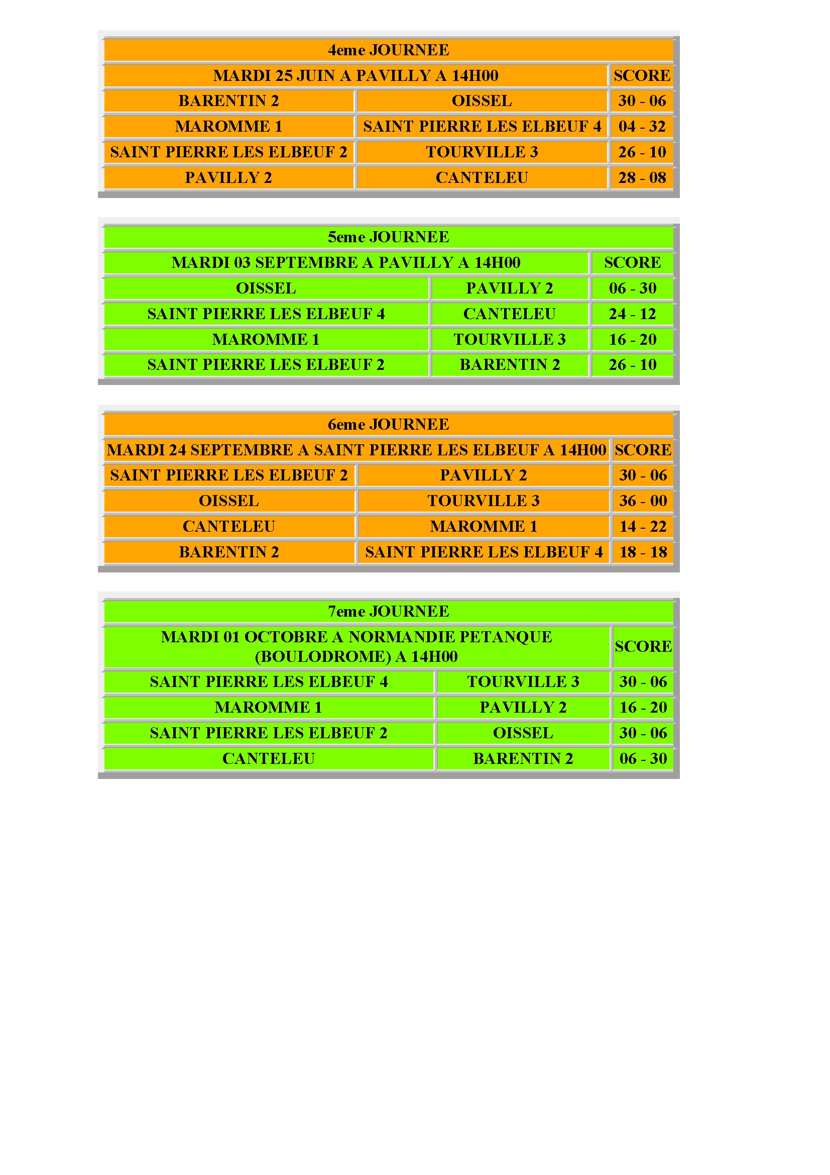 Groupe d championnat des clubs veterans 2024 conv 2