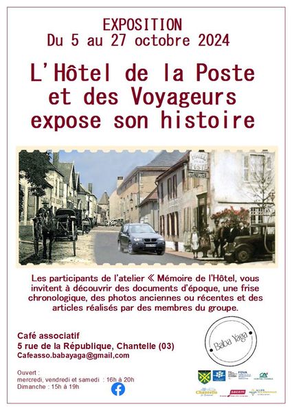 L'Hôtel de la Poste et des Voyageurs expose son histoire