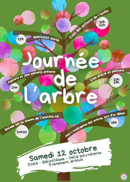 samedi 12 octobre : journée de l'arbre à Messimy sur Saône