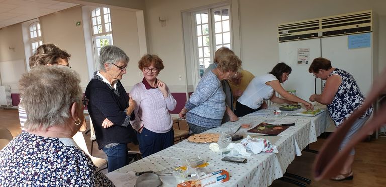 Atelier cuisine organisé par Familles rurales