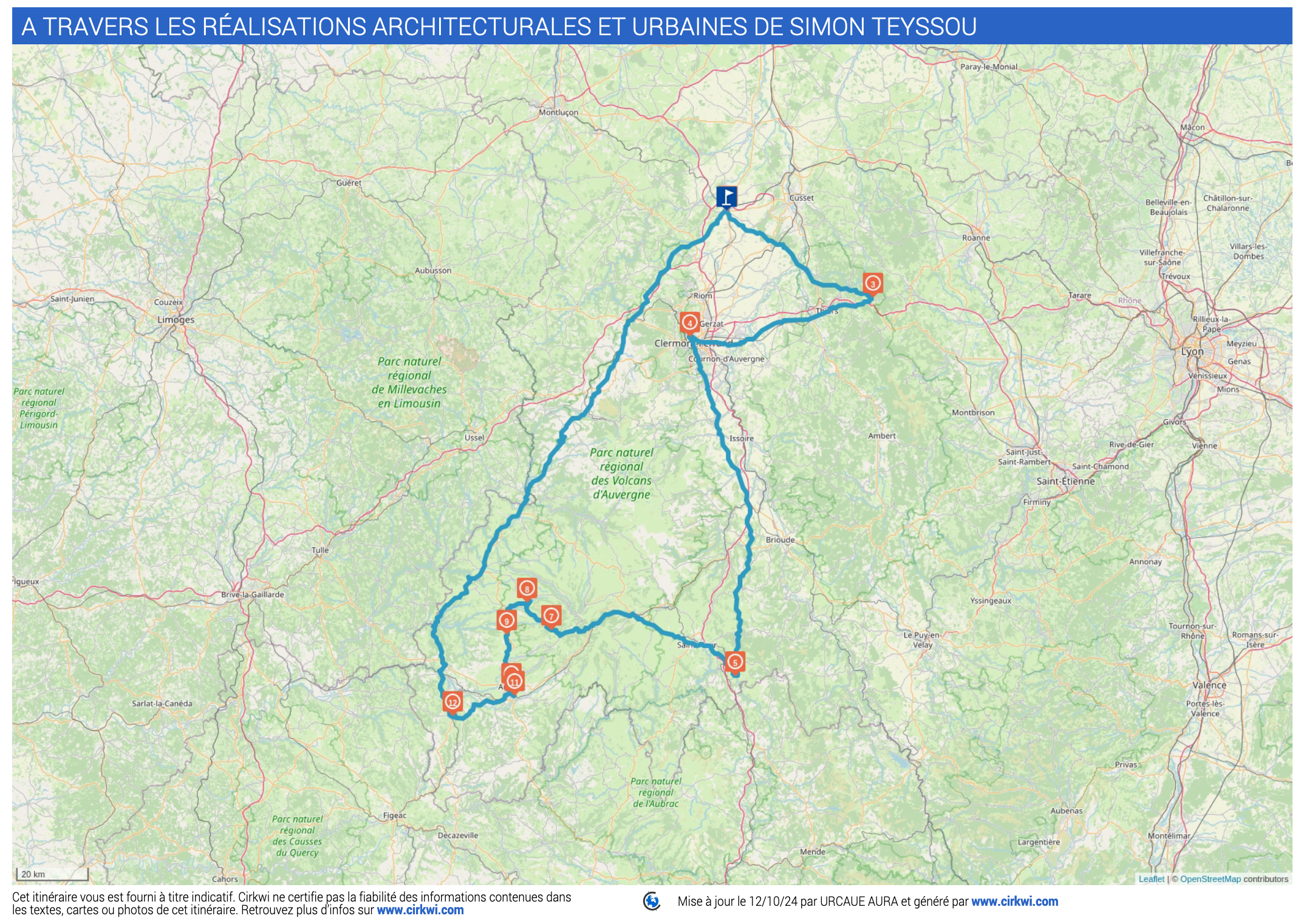 Parcours numériques touristiques