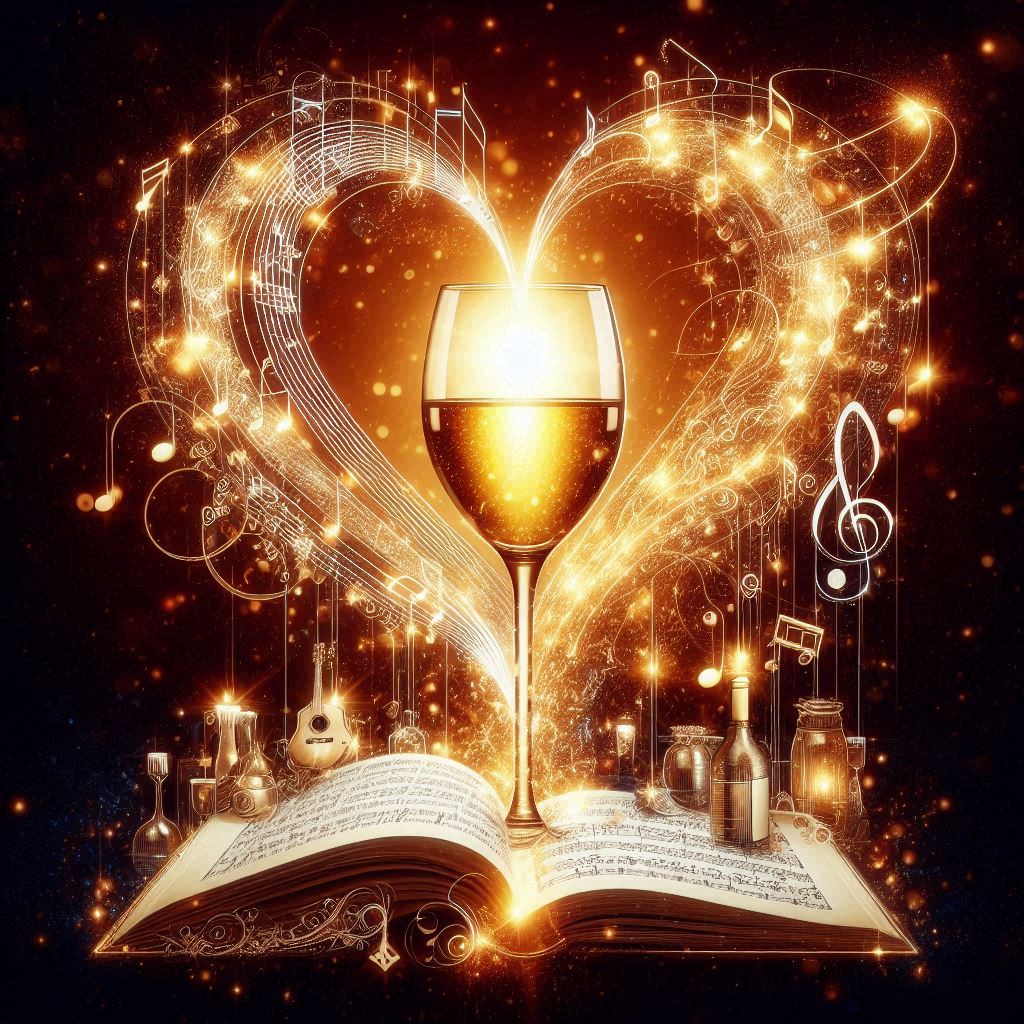 Lumiere-coeur-vin-d-honneur-notes-de-musique