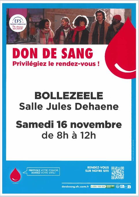 Don du sang bollezeele 16 11