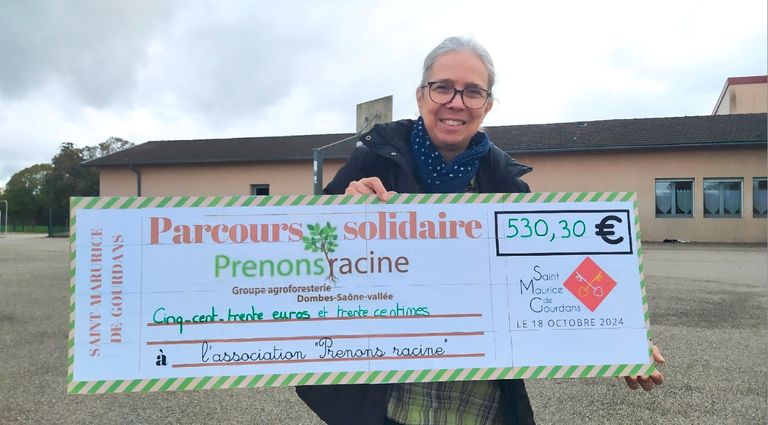 Merci aux enfants de Saint Maurice de Gourdans !