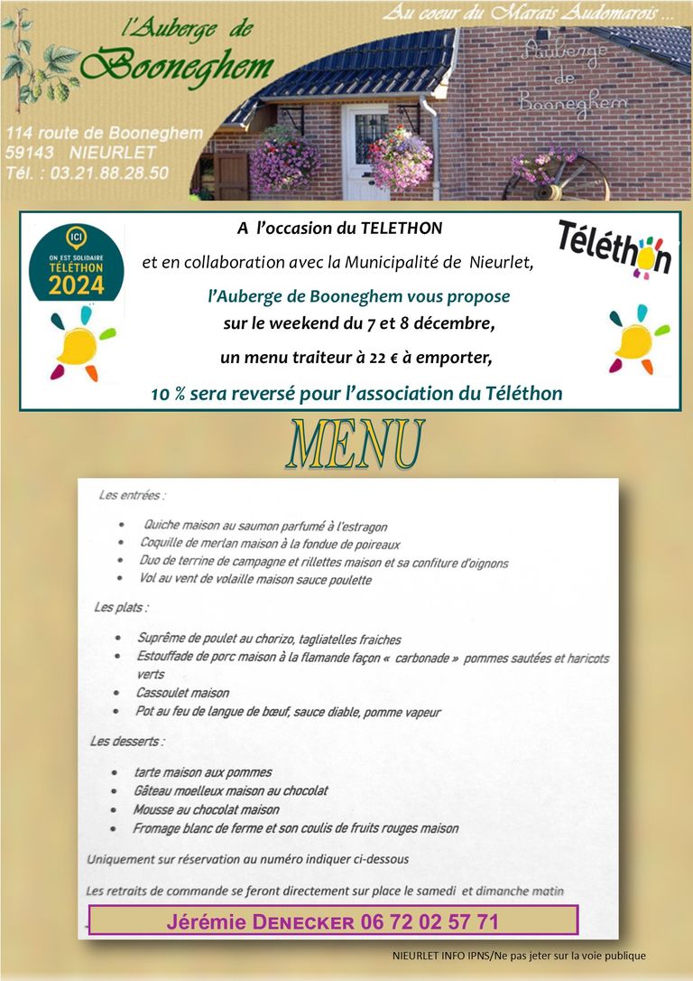 Flyer auberge