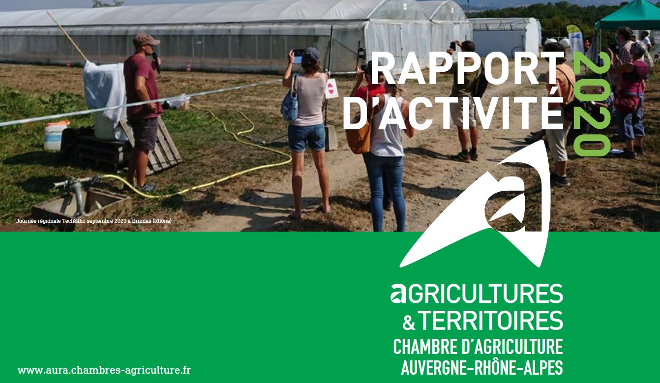 2 stagiaires avec la Chambre régionale d'agriculture Auvergne-Rhône-Alpes