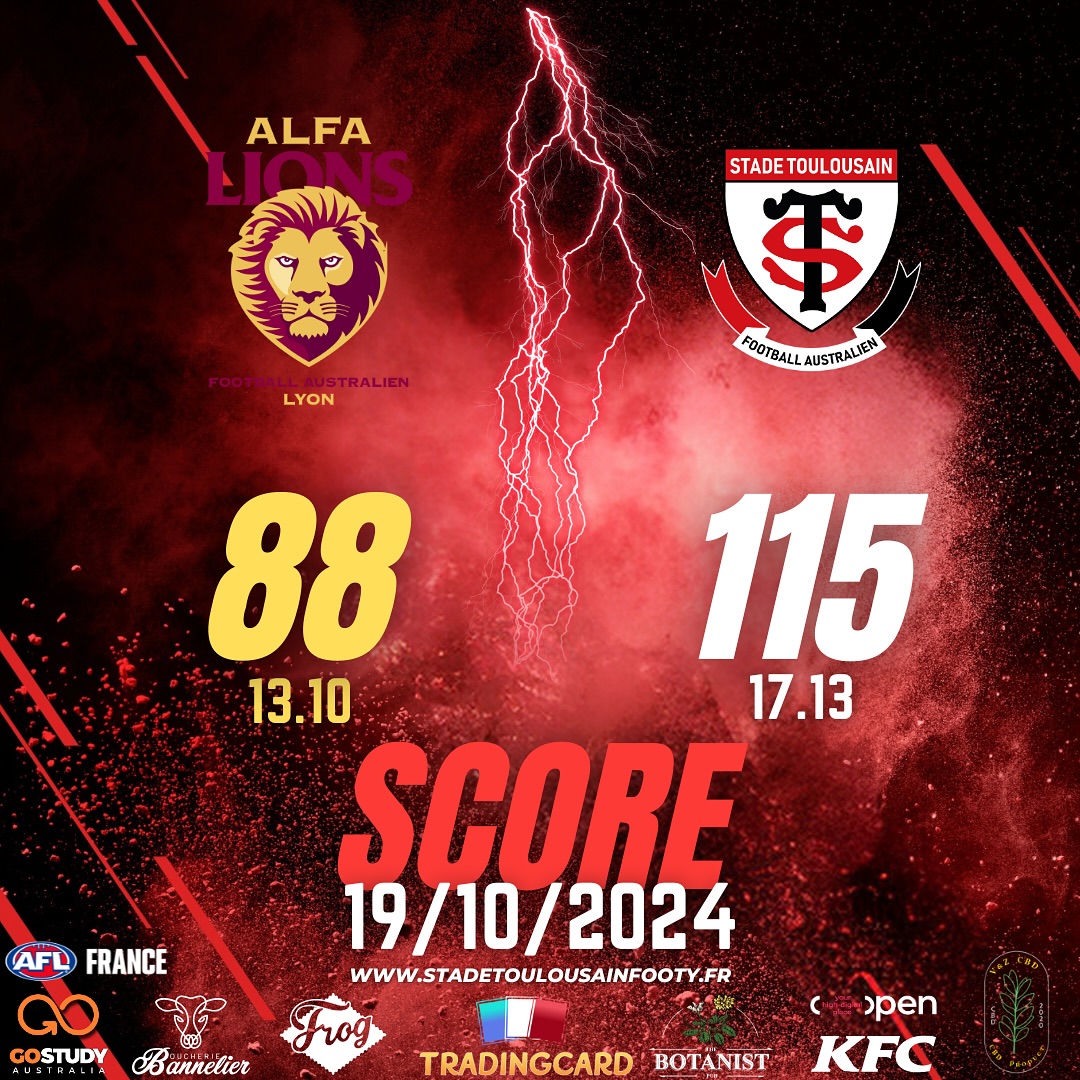 Alfa Lions 88 - 115 Stade Toulousain