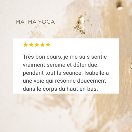 Avis yoga pierrette