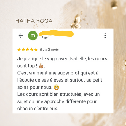 Avis yoga g2