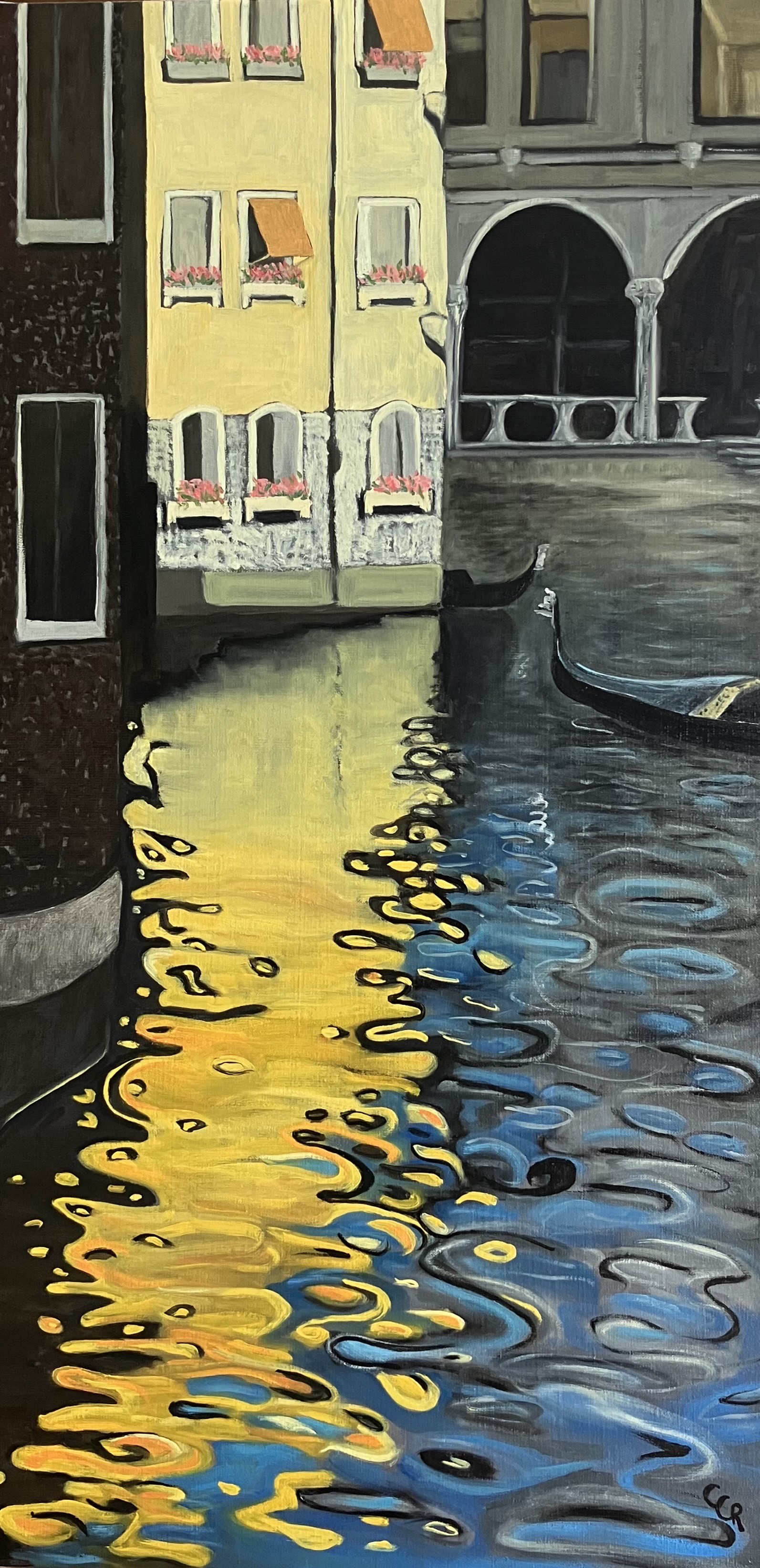 Reflet d or 100x50 2024